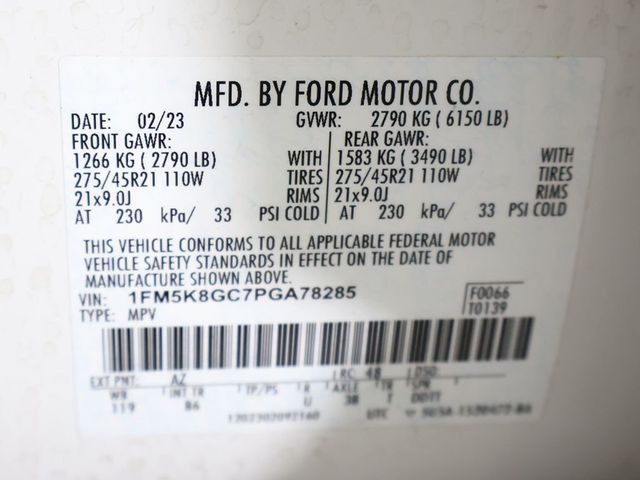 2023 Ford Explorer ST 4WD - 23024853 - 63