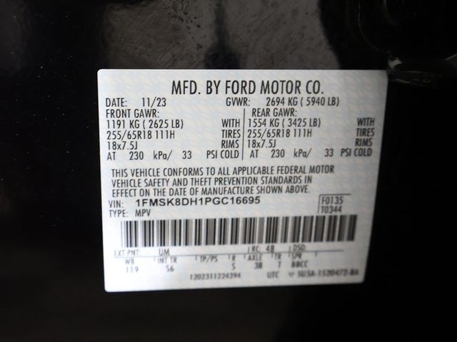 2023 Ford Explorer XLT 4WD - 22954807 - 53