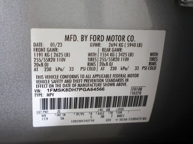 2023 Ford Explorer XLT 4WD - 23027557 - 53