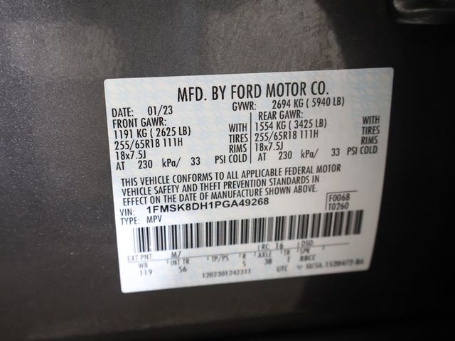 2023 Ford Explorer XLT 4WD - 23040494 - 54