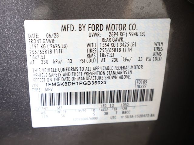 2023 Ford Explorer XLT 4WD - 23043202 - 55