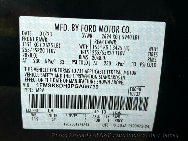 2023 Ford Explorer XLT 4WD - 23034793 - 70
