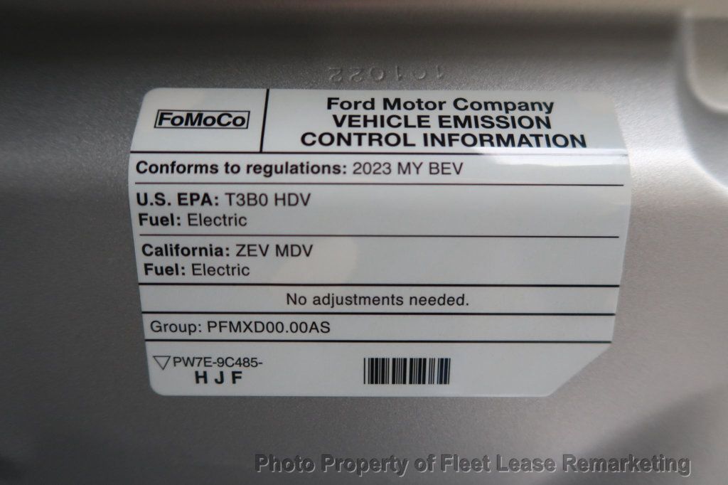 2023 Ford E-Transit Cargo Van E- Transit Low Roof 148 Cargo Van - 22960953 - 43