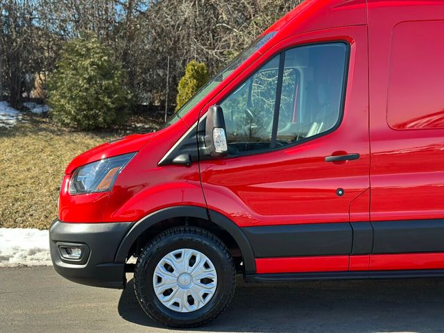 2023 Ford E-Transit Cargo Van T-350 148" EL Hi Rf 9500 GVWR RWD - 22970096 - 2