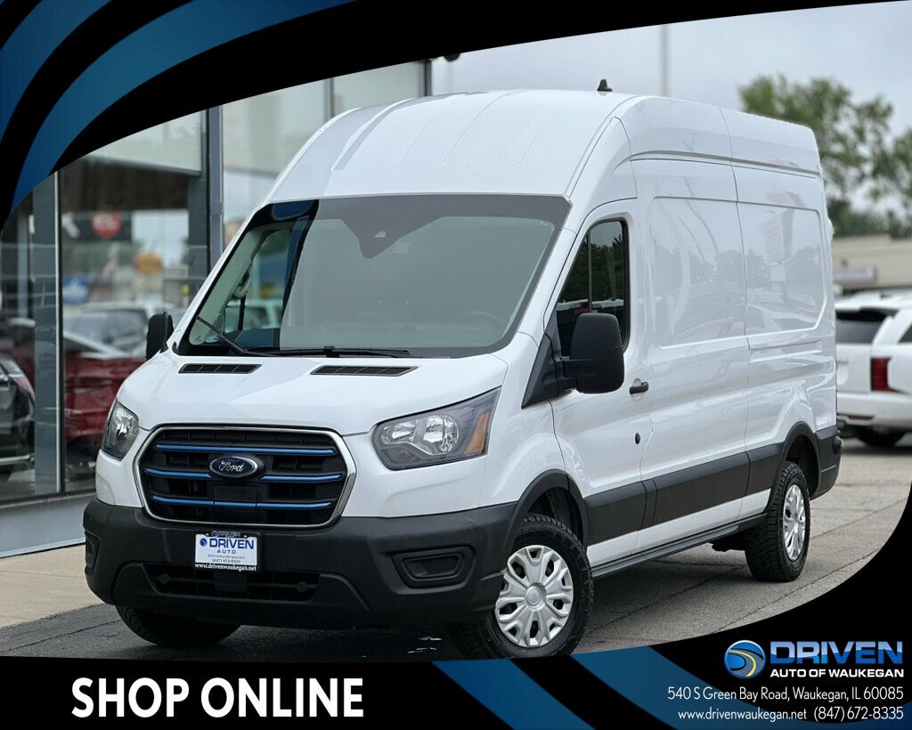 2023 Ford E-Transit Cargo Van T-350 148" Hi Rf 9500 GVWR RWD - 23070199 - 0