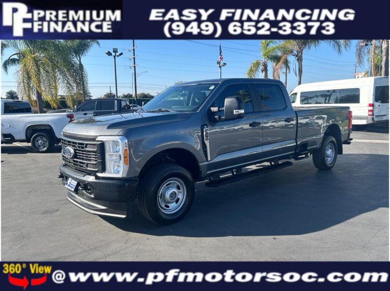 2023 Ford F250 Super Duty Crew Cab XL LONG BED 4X4 6.8L GAS BACK UP CAM 1 OWNER CLEAN - 22942011 | Video 1