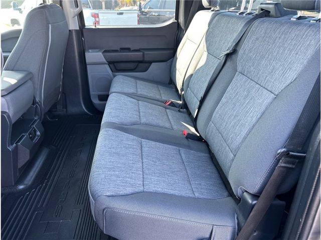 2023 Ford F250 Super Duty Crew Cab XL LONG BED 4X4 6.8L GAS BACK UP CAM 1 OWNER CLEAN - 22942011 - 18