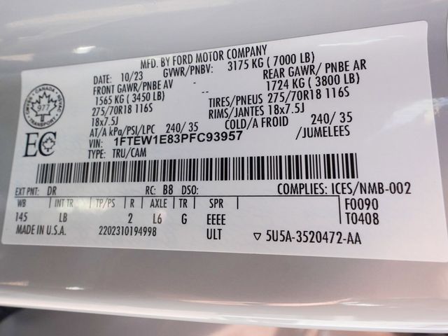 2023 Ford F-150  - 23076860 - 13