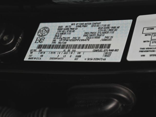 2023 Ford F-150 Lariat - 23039586 - 12