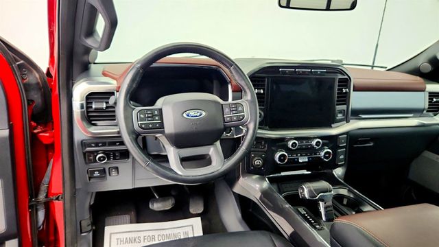 2023 Ford F-150 LARIAT 4WD SuperCrew 5.5' Box w/ Group 502A, Max Trailer Tow, V8 - 23023527 - 11