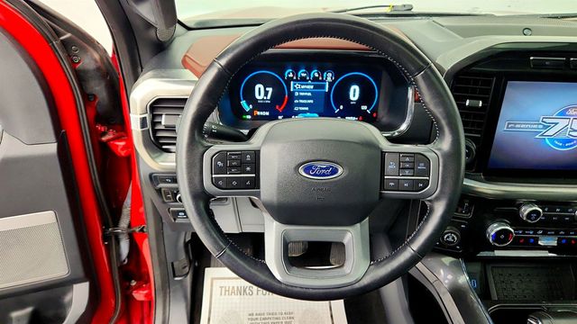 2023 Ford F-150 LARIAT 4WD SuperCrew 5.5' Box w/ Group 502A, Max Trailer Tow, V8 - 23023527 - 12