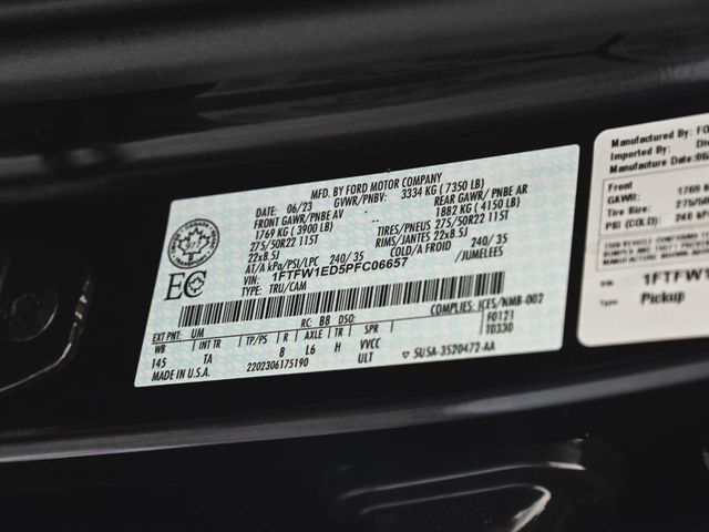 2023 Ford F-150 Limited - 23051731 - 13