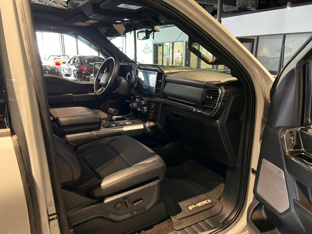 2023 Ford F-150 PowerBoost/XLT/4WD/Leather/PanoRoof/HtdSeats/FX4Pkg/302AGroup - 23029228 - 26