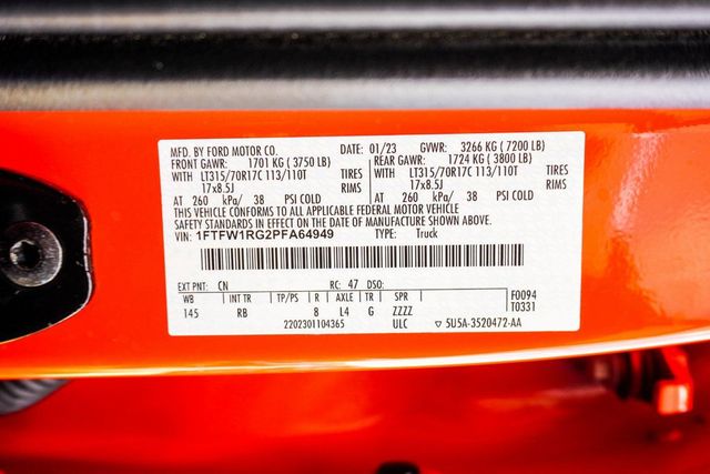 2023 Ford F-150 Raptor 4WD SuperCrew 5.5' Box - 22988360 - 41