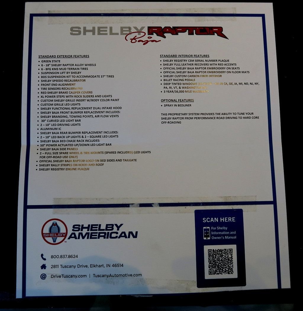 2023 Ford F-150 Shelby Baja Raptor 4WD SuperCrew - 22912568 - 12