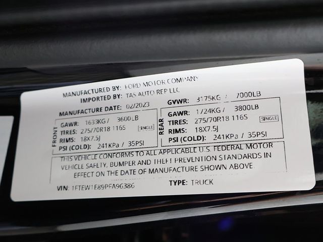 2023 Ford F-150 Tremor 4WD SuperCrew 5.5' Box - 23036299 - 56
