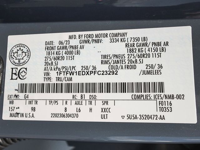 2023 Ford F-150 XLT - 23076517 - 14