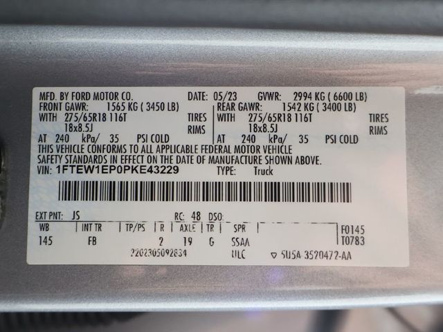 2023 Ford F-150 XLT 4WD SuperCrew 5.5' Box - 23014314 - 53