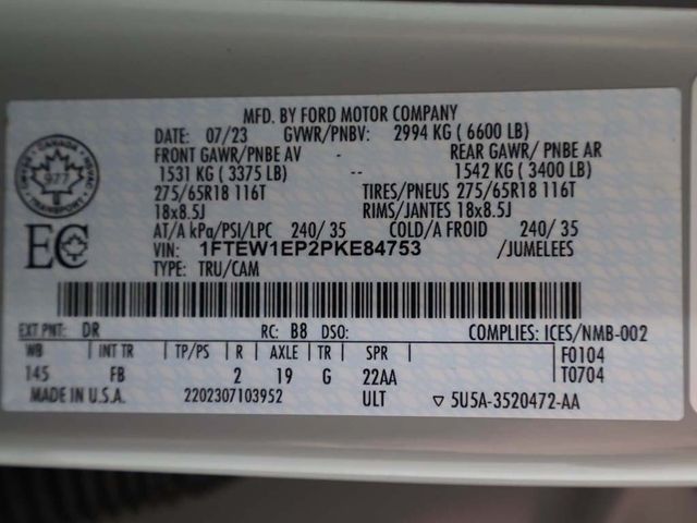 2023 Ford F-150 XLT 4WD SuperCrew 5.5' Box - 22892525 - 52