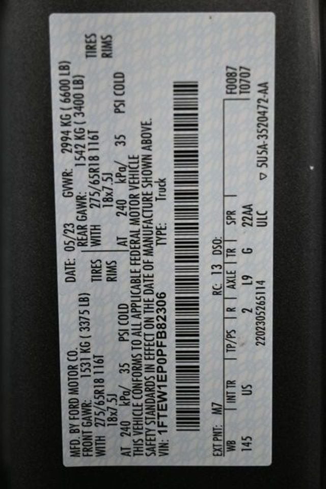 2023 Ford F-150 XLT 4WD SuperCrew 5.5' Box - 23020553 - 6