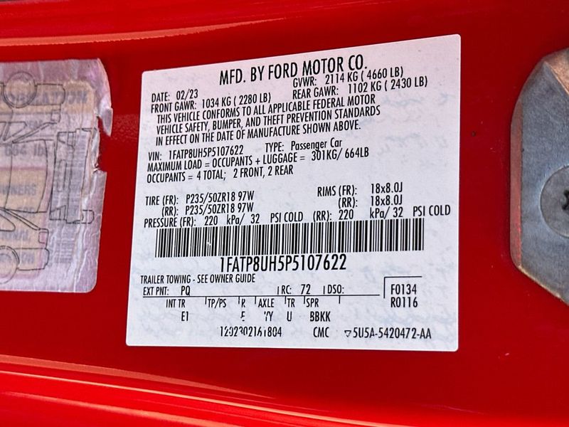 2023 Ford Mustang EcoBoost Premium Convertible - 22980597 - 21