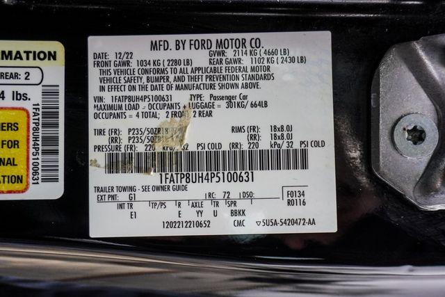 2023 Ford Mustang EcoBoost Premium Convertible - 22969823 - 40