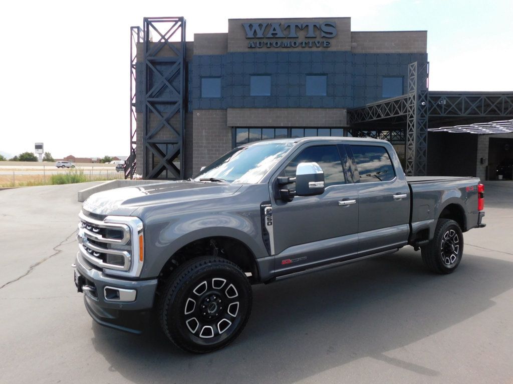 2023 Ford SUPER DUTY F-350 PLATINUM FX4 - 22545985 - 2