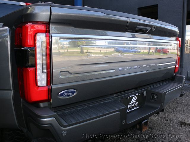2023 Ford Super Duty F-350 DRW Platinum 4WD Crew Cab 8' Box - 22958198 - 7