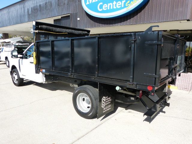 2023 Ford Super Duty F-350 DRW Cab-Chassis 6.7L V8 TURBO DIESEL*XLT*REGULAR CAB*2WD*DRW*12FT. DUMP BODY! - 22993063 - 2