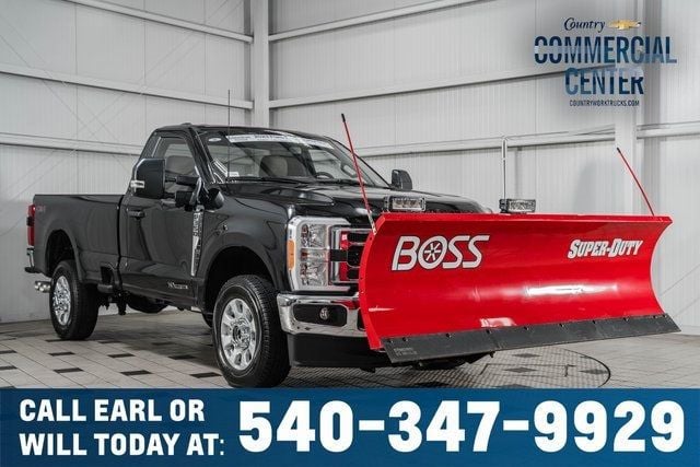 2023 Ford Super Duty F-350 SRW F350 REG CAB XLT 4X4 * 6.7 POWERSTROKE * NEW BOSS PLOW - 22208739 - 0