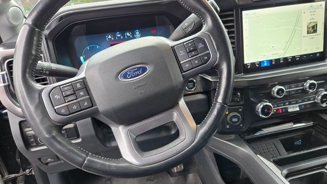 2023 Ford Super Duty F-350 SRW Lariat Ultimate Sport FX4 Leveled - 22952445 - 17