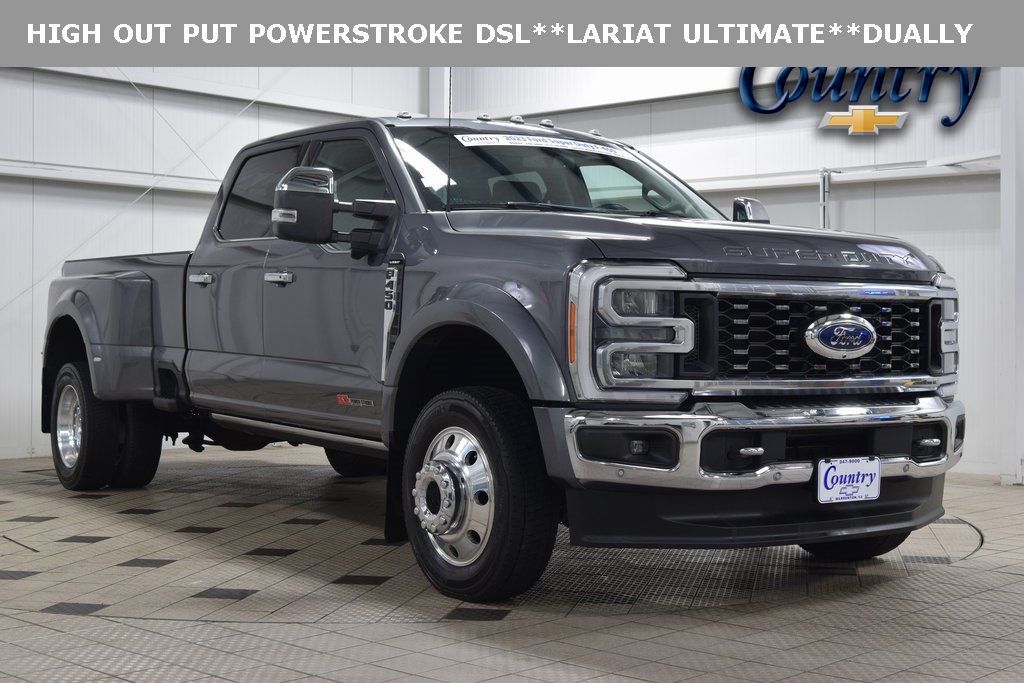 2023 Ford Super Duty F-450 DRW LARIAT 4WD Crew Cab 8' Box - 22953213 - 0