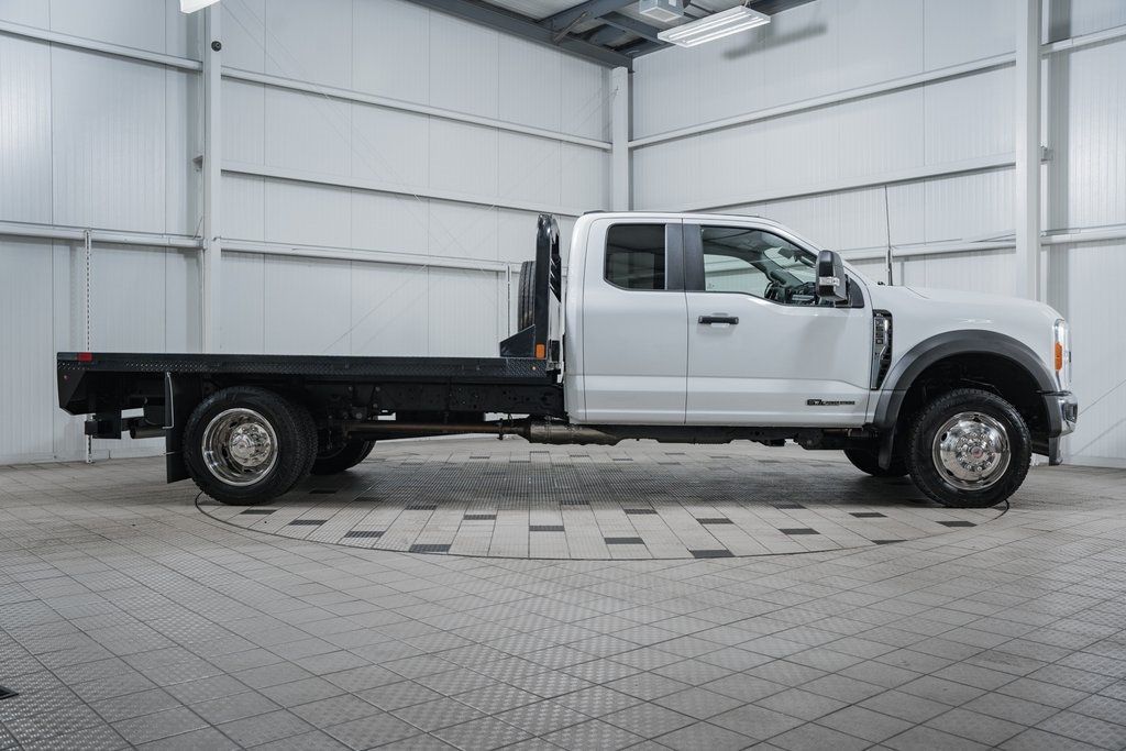 2023 Ford Super Duty F-550 DRW F550 SUPERCAB 4X4 * 6.7 POWERSTROKE * 11' FLATBED * 1 OWNER - 22627442 - 7