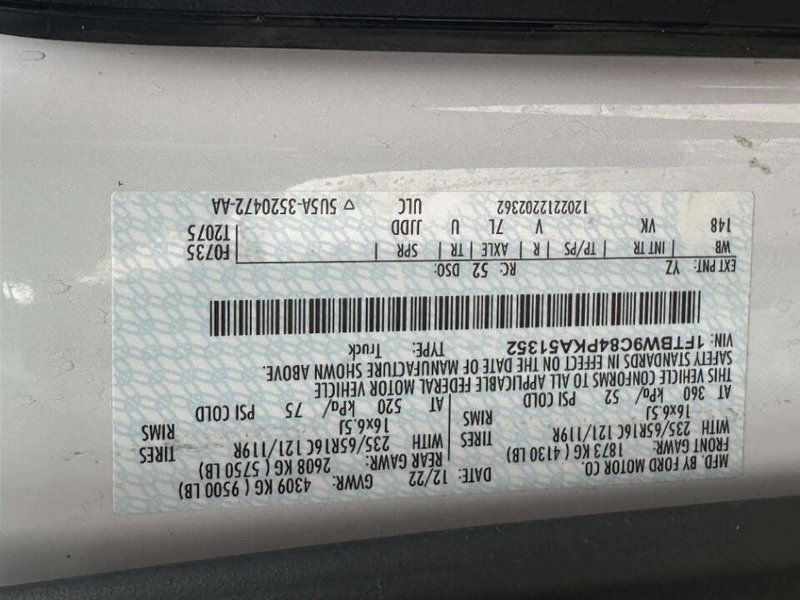 2023 Ford Transit Cargo Van 350 3dr SWB Medium Roof Cargo Van - 22980685 - 20