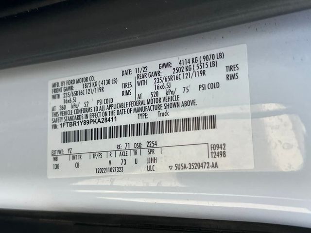 2023 Ford Transit Cargo Van Base - 22941579 - 21