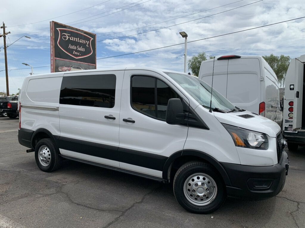 2023 Ford Transit Cargo Van T-150 130" Low Rf 8670 GVWR AWD 1-OWNER W/shelves - 23066798 - 14