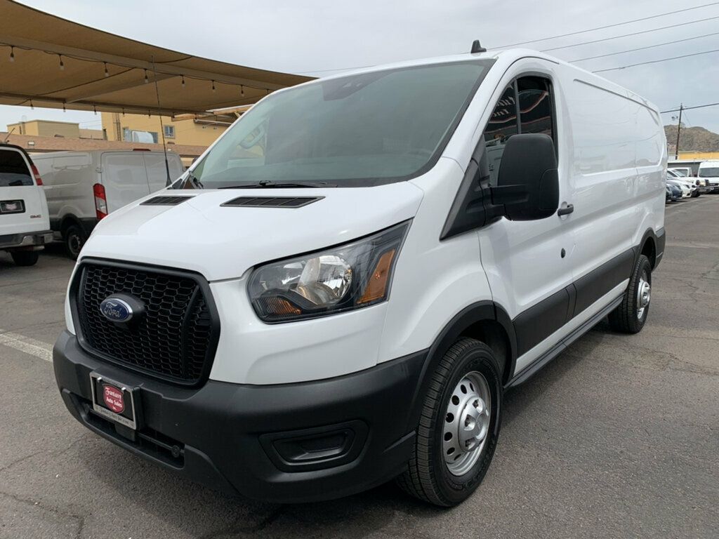 2023 Ford Transit Cargo Van T-150 130" Low Rf 8670 GVWR AWD 1-OWNER W/shelves - 23066798 - 17
