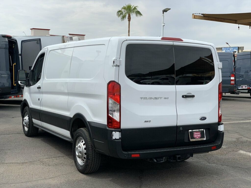2023 Ford Transit Cargo Van T-150 130" Low Rf 8670 GVWR AWD 1-OWNER W/shelves - 23066798 - 18