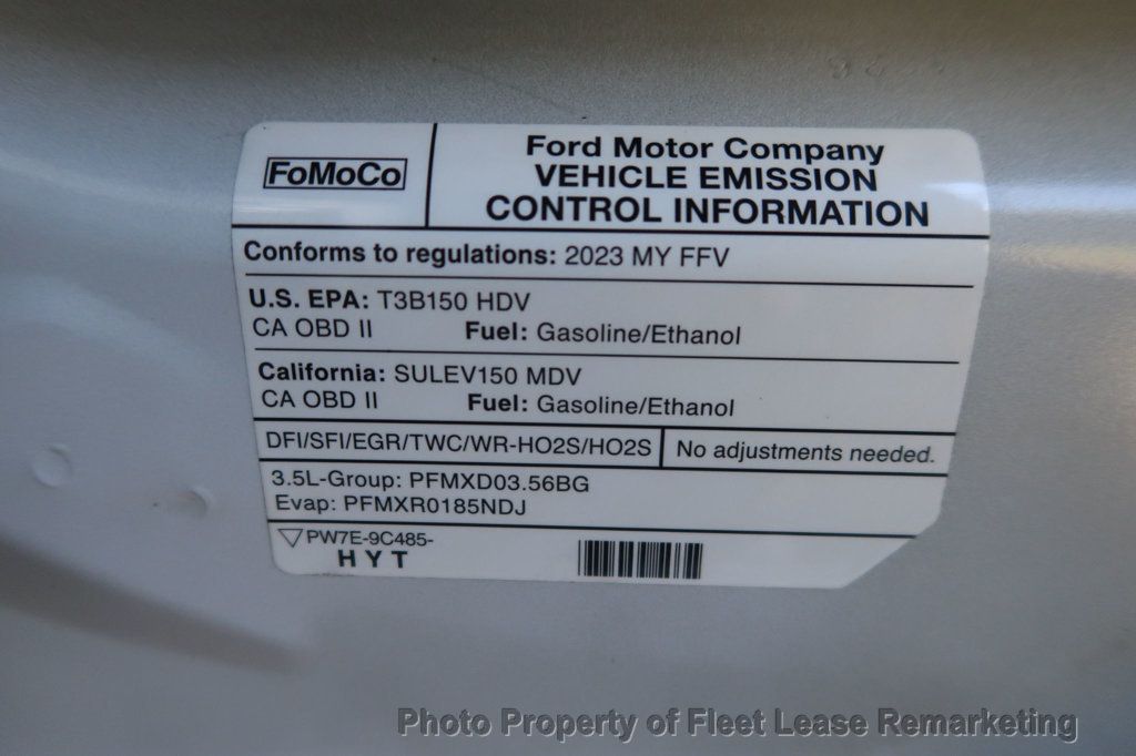 2023 Ford Transit Cargo Van T150 Low Roof 130" Cargo Van  - 22944348 - 29