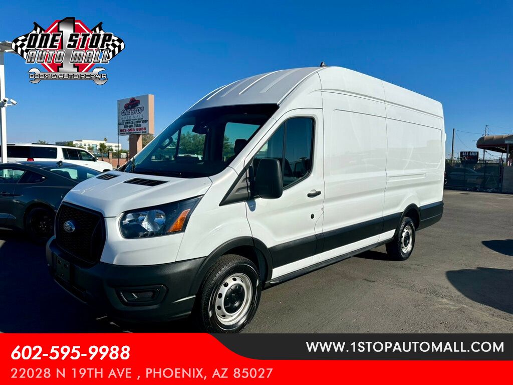 2023 Ford Transit Cargo Van T-250 148" EL Hi Rf 9070 GVWR RWD - 22591854 - 0