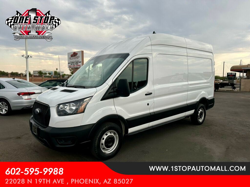 2023 Ford Transit Cargo Van T-250 148" Hi Rf 9070 GVWR RWD - 22480945 - 0