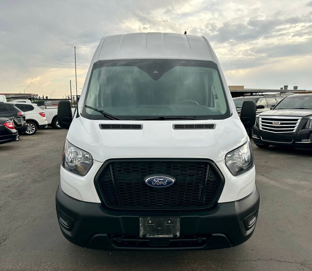 2023 Ford Transit Cargo Van T-250 148" Hi Rf 9070 GVWR RWD - 22480945 - 6