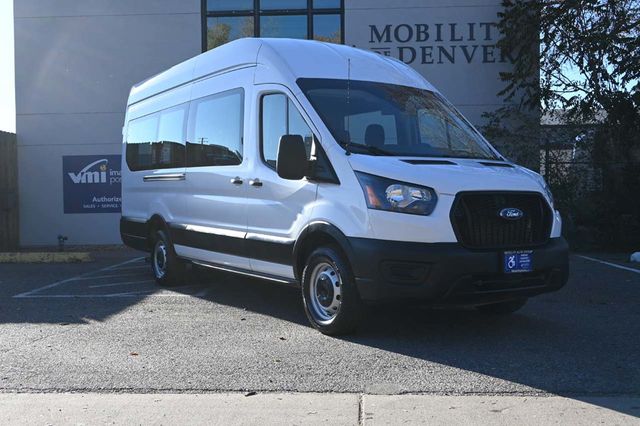 2023 Ford Transit Cargo Van T-350 148" EL Hi Rf 9500 GVWR RWD - 22940396 - 2