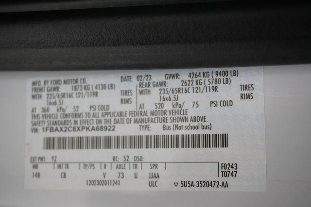 2023 Ford Transit Passenger Wagon  - 22986471 - 22