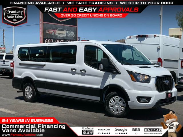 2023 Ford Transit Passenger Wagon T-350 148" Low Roof XLT RWD 1-owner - 23027711 - 0