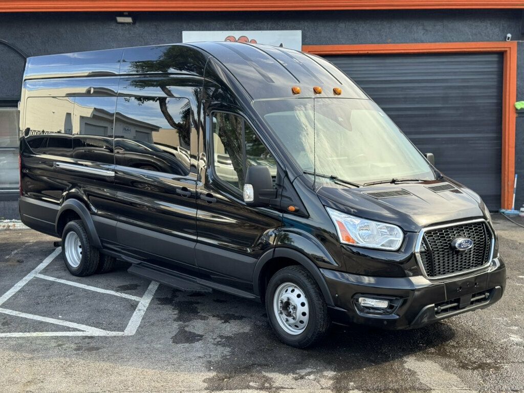2023 Ford Transit Passenger Wagon T-350 HD 148" EL High Roof XLT DRW RWD - 23070837 - 1