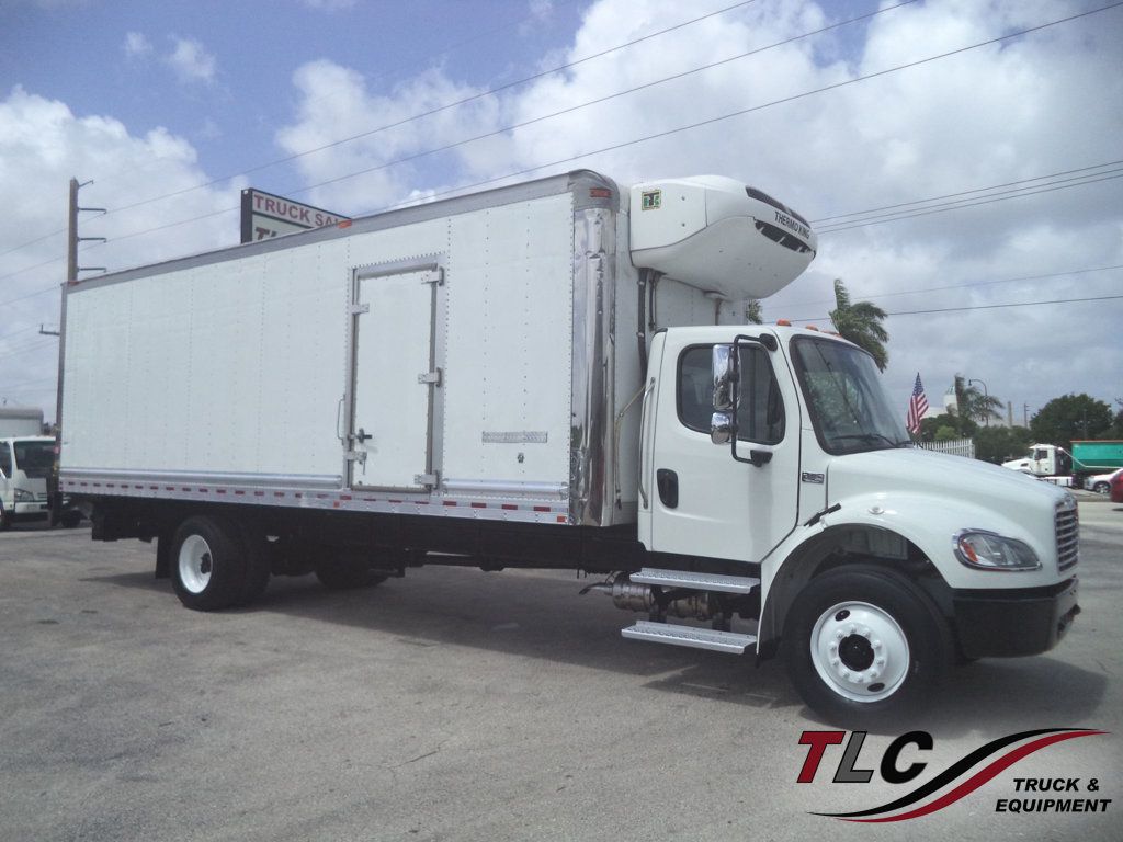 2023 Freightliner Business Class M2 106 w/ 26ft Refrigerated Box Truck Thermo King T-680 Reefer - 22892330 - 0