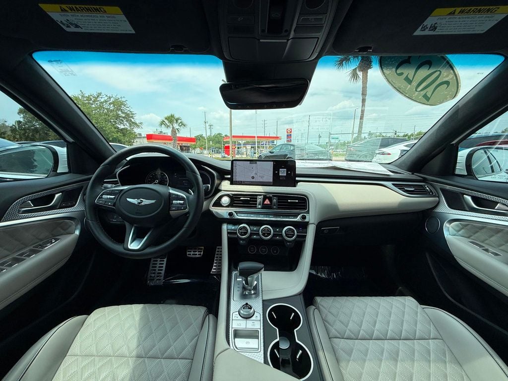 2023 Genesis G70 **G70 3.3T SPORT PRESTIGE**SPORT ADVANCED**MSRP $55940** - 23019333 - 22