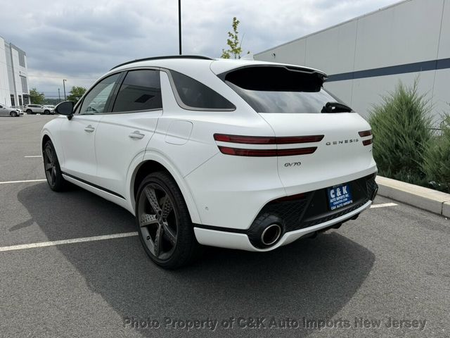 2023 Genesis GV70 SPORT PRESTIGE PACKAGE!! MATT WHITE! BLIND SPOT!!! PREMIUM SOUND - 23070448 - 2