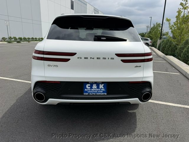 2023 Genesis GV70 SPORT PRESTIGE PACKAGE!! MATT WHITE! BLIND SPOT!!! PREMIUM SOUND - 23070448 - 3
